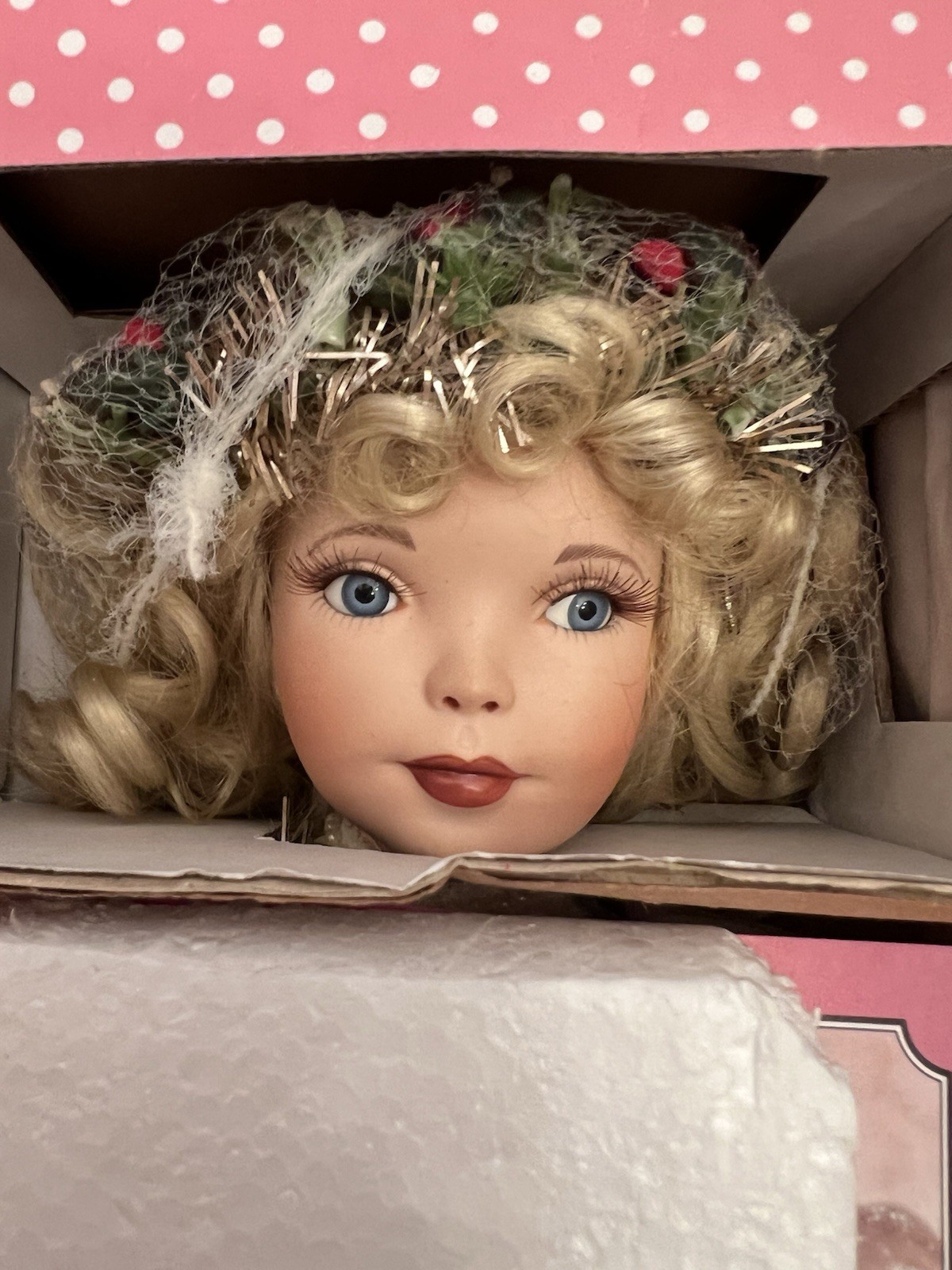 Paradise Galleries Angel of Love Porcelain Doll Patricia Rose Vintage 1996