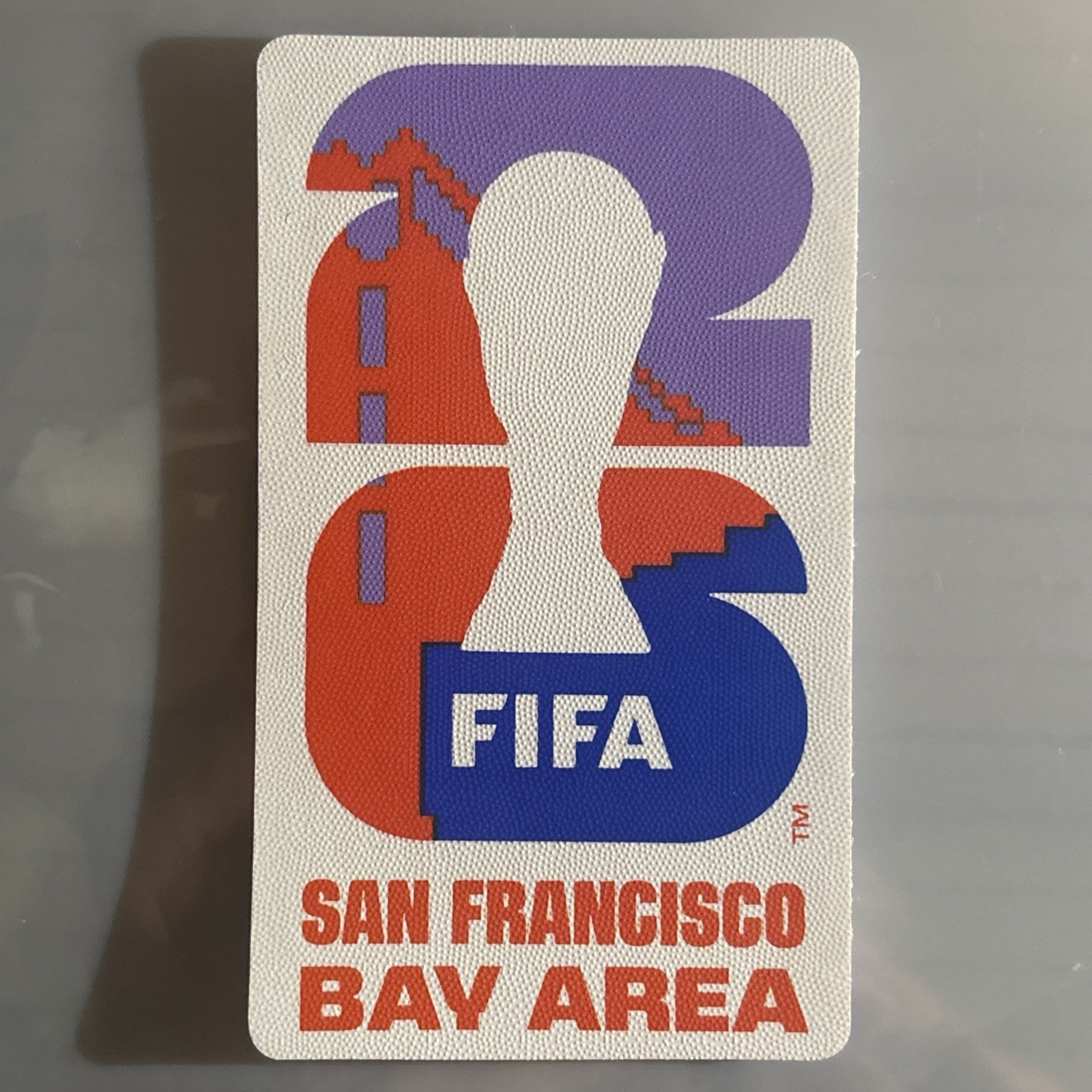 FIFA 26 SF  Bay Area Sports Patch Large - FIFA Volunteer Collectible Patch
