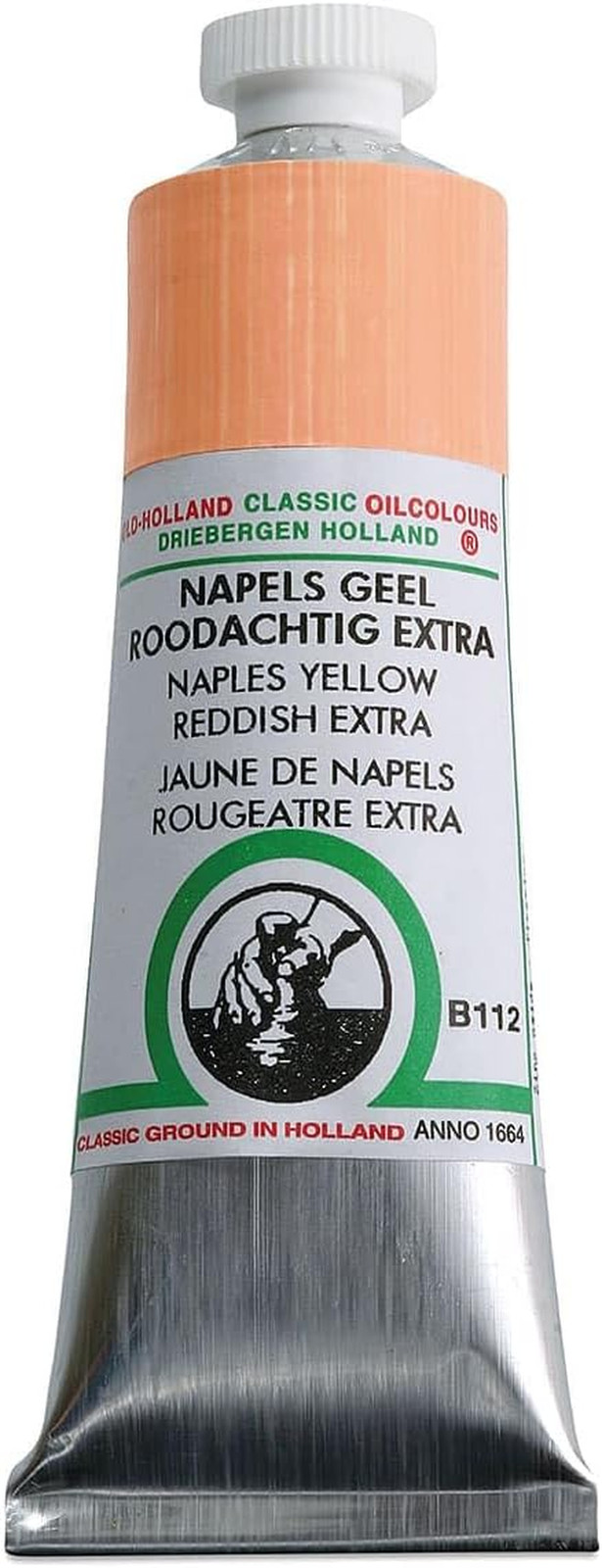 Old Holland Classic Oil Color - Naples Yellow Reddish 40Ml Tube 40Ml Tube