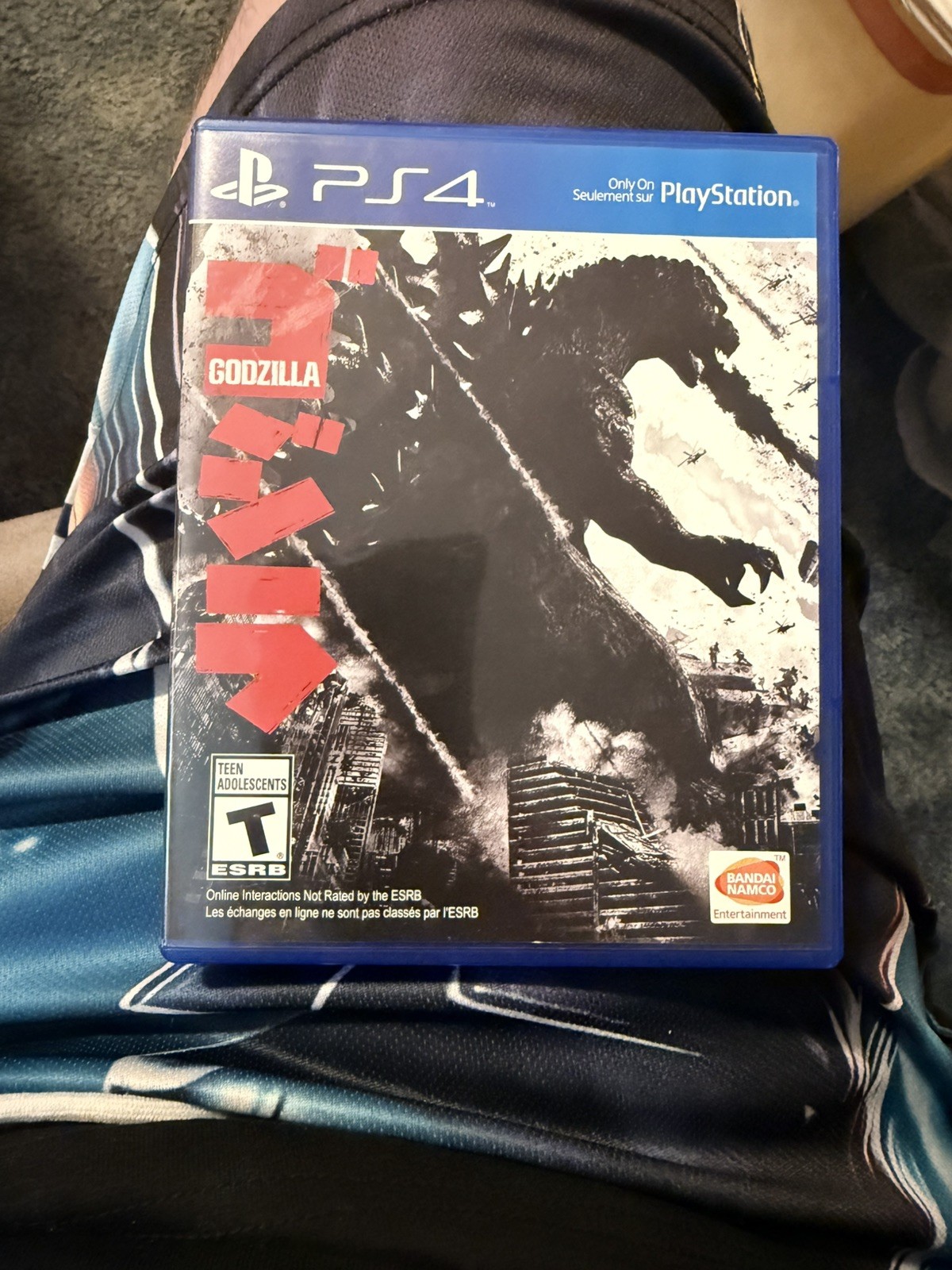 Godzilla (PS4) BANDAI NAMCO 2015 NTSC-U/C T-Teen Godzilla (PS4) BANDAI NAMCO 2015 NTSC-U/C T-Teen