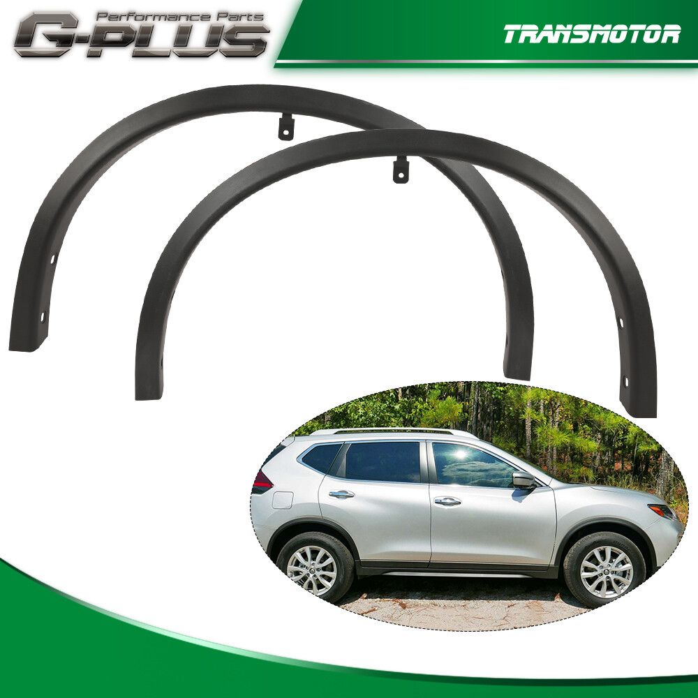 Fit For Nissan Rogue 2014-2020 Front Fender Flare Molding Trim Left & Right Side Fit For Nissan Rogue 2014-2020 Front Fender Flare Molding Trim Left & Right Side