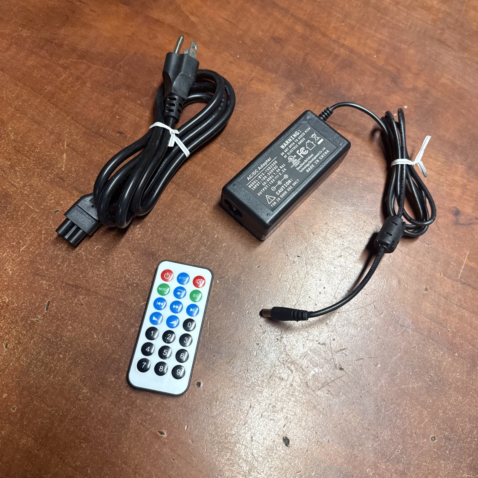 Power Supply Adapter Charger 15V  Remote Control Lot For Tunes2Go KoolMAX Cooler
