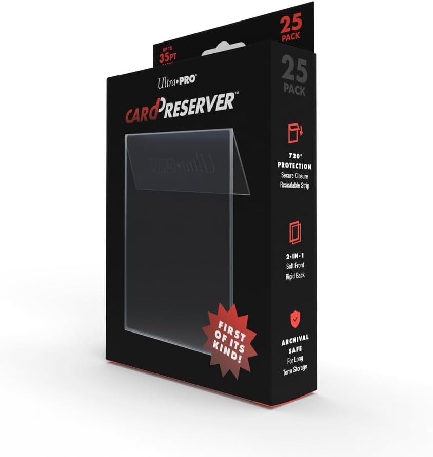 Ultra PRO - Card Preserver 25Ct. Transparent 25, 50, 75, 100, 200, 1000 YOU PICK