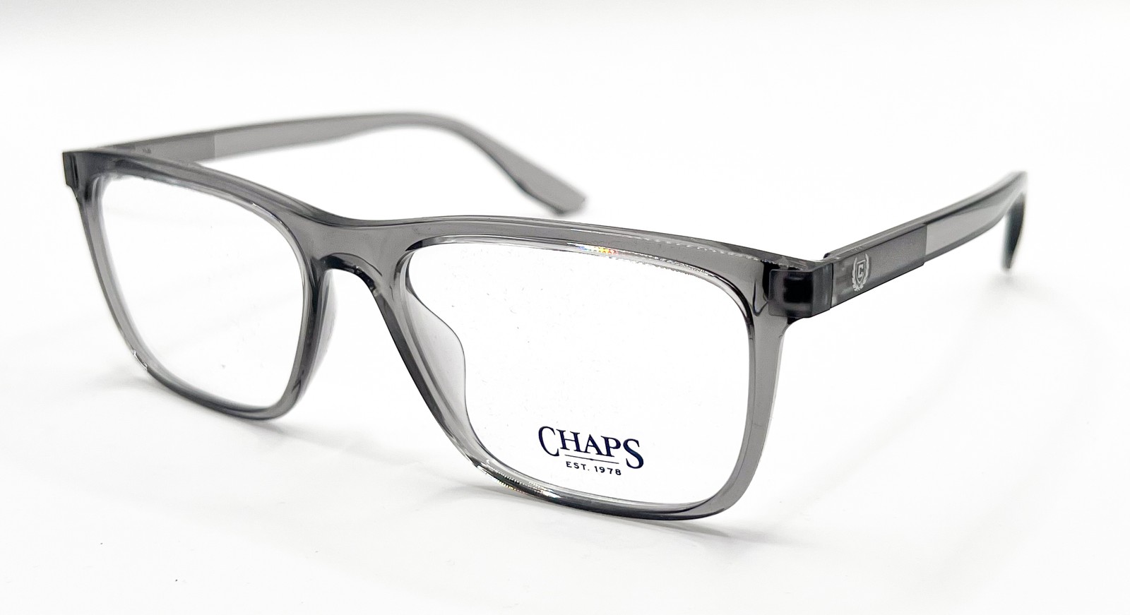 NEW CHAPS CP 3061U 5799 TRANSPARENT GRAY AUTHENTIC EYEGLASSES 56-17