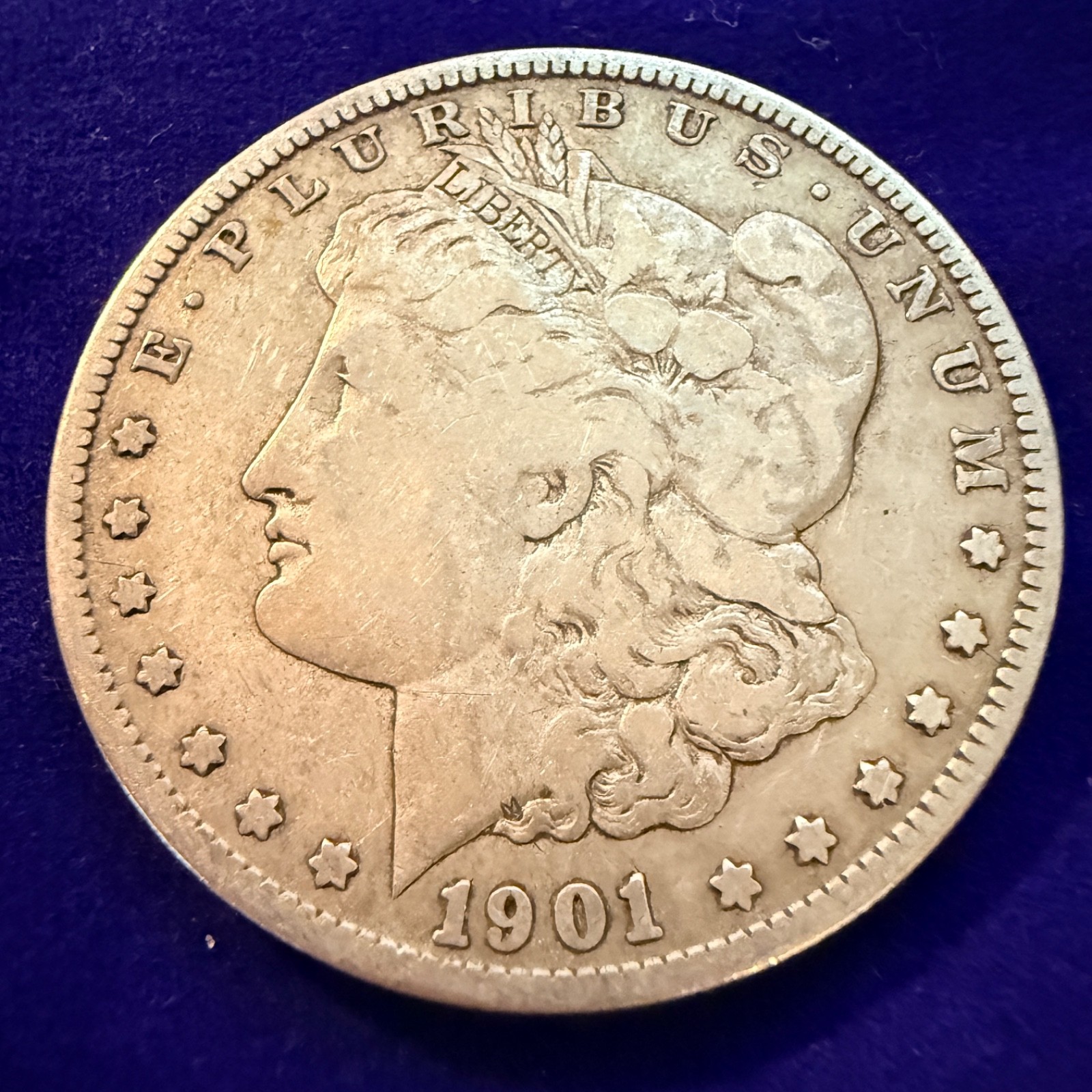 1901-O USA $1 Morgan Silver Dollar F-12 1901-O USA $1 Morgan Silver Dollar F-12