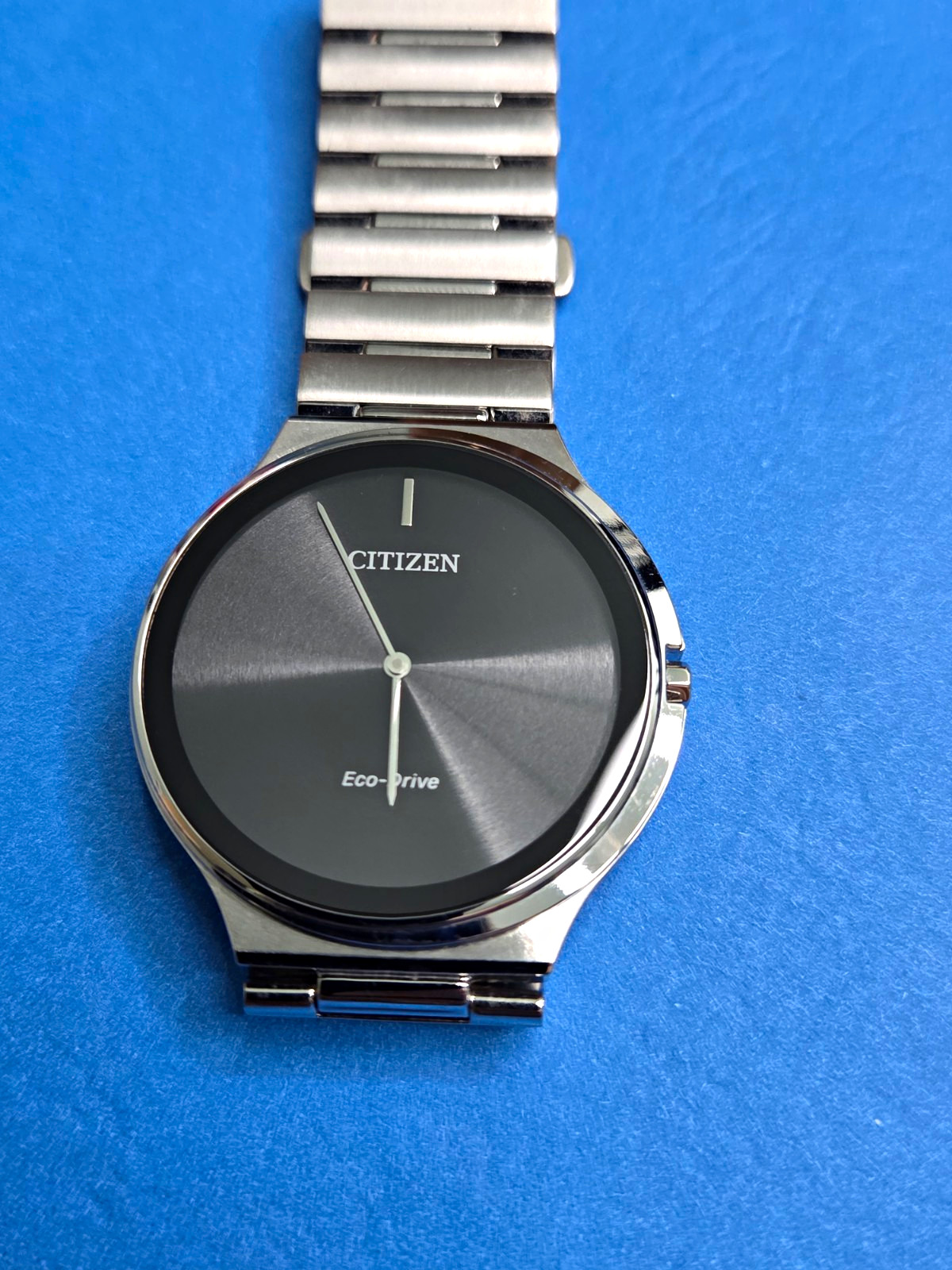 Citizen AR3110 52E Stilletto Collection Eco DRIVE Black Dial