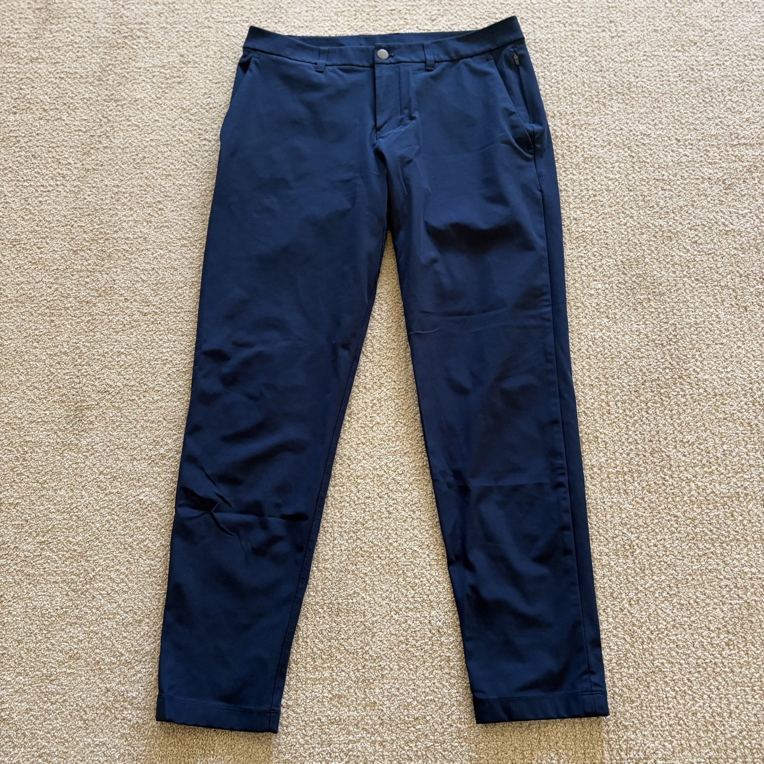 Lululemon Pants Commission Pant Mens Size 32X32 Blue Chino Stretch Lululemon Pants Commission Pant Mens Size 32X32 Blue Chino Stretch