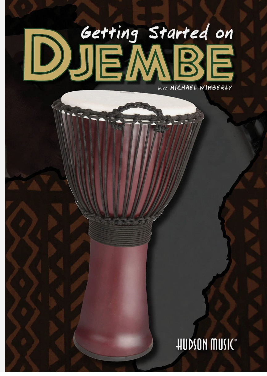 Getting Started on Djembe, DVD (WEST-AFRICAN DRUM) (2012, Hudson Music) - VG