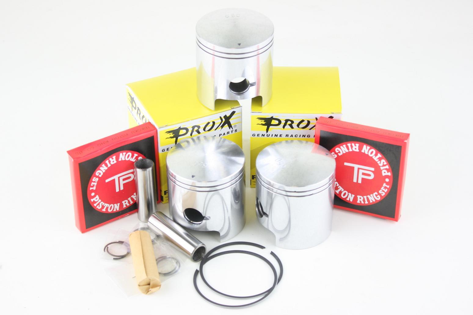 PISTON KIT SET OF 3 POLARIS 650 INDY 88-97 RXL SKS O/S+.040\