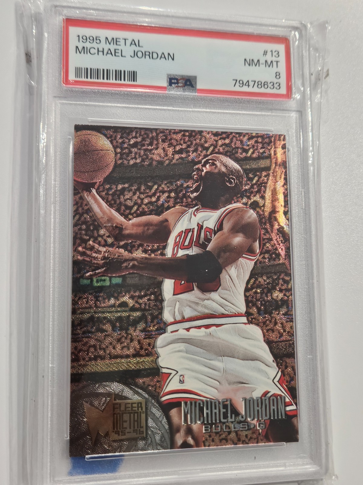 1995-96 Fleer Metal - Michael Jordan #13📈📈📈 1st year fleer metal set 🔥🔥🔥 1995-96 Fleer Metal - Michael Jordan #13📈📈📈 1st year fleer metal set 🔥🔥🔥