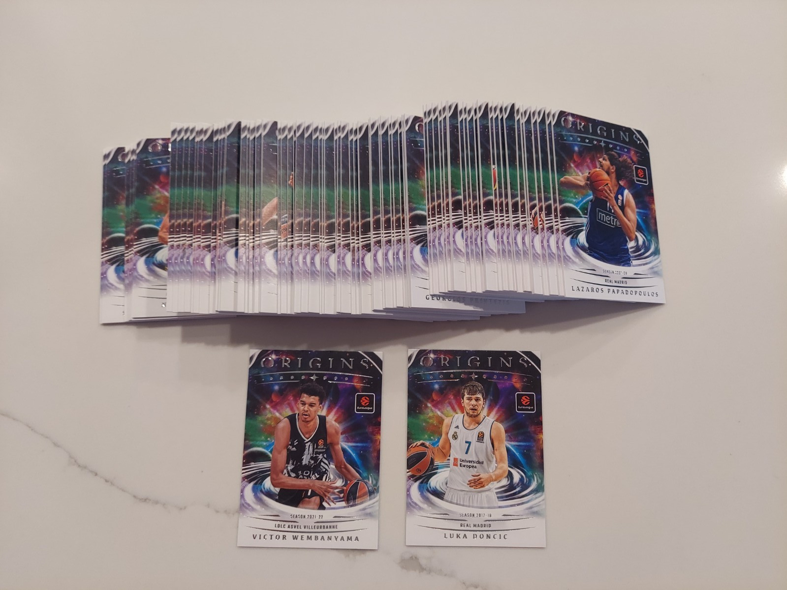 2025-26 PANINI ORIGINS EUROLEAGUE BASKETBALL COMPLETE SET 100 CARDS LUKA VICTOR 2025-26 PANINI ORIGINS EUROLEAGUE BASKETBALL COMPLETE SET 100 CARDS LUKA VICTOR