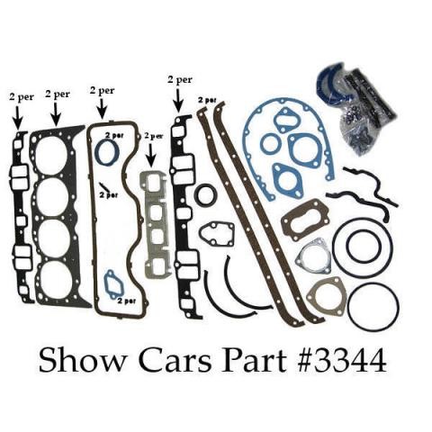 FELPRO CHEVY 58 62 63 64 65 348 409 ALL HIGH & LOW ENGINE REBUILT GASKET SET KIT FELPRO CHEVY 58 62 63 64 65 348 409 ALL HIGH & LOW ENGINE REBUILT GASKET SET KIT
