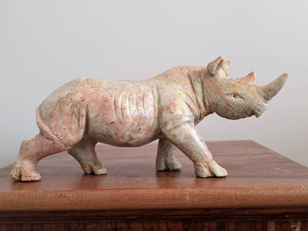 Amazing Shona Sculpture Rhino Wow Amazing Shona Sculpture Rhino Wow