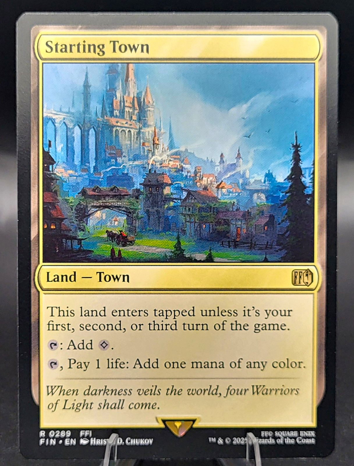 Wizards Of The Coast MTG Starting Town Final Fantasy Regular #0289 Wizards Of The Coast MTG Starting Town Final Fantasy Regular #0289
