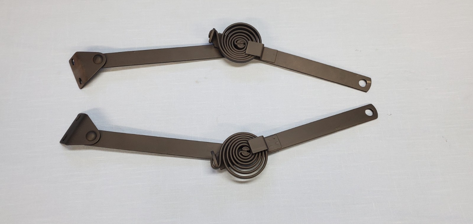 1939-1940 Ford Coupe & Convertible Trunk Lid Support Arms. 1939-1940 Ford Coupe & Convertible Trunk Lid Support Arms.