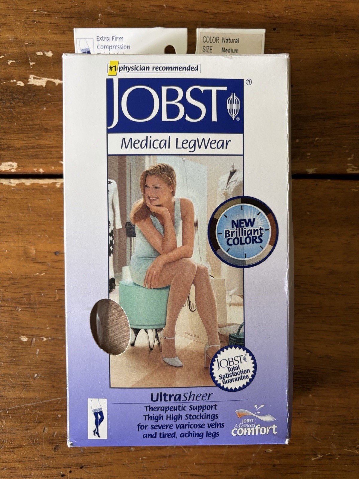 Jobst Medical Legwear Extra Firm Compression 30-40 mmHg Thigh High Stockings Med Jobst Medical Legwear Extra Firm Compression 30-40 mmHg Thigh High Stockings Med
