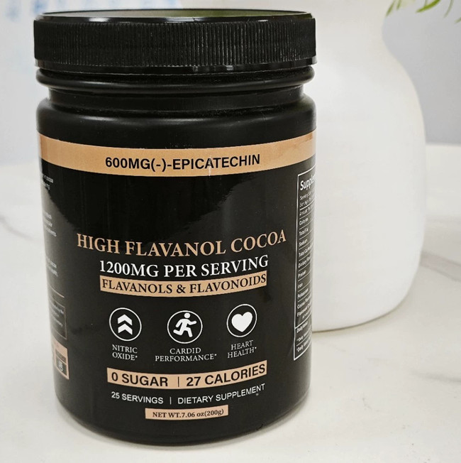 1200mg High Flavanol Cocoa Powder and Flavonoids Supplements US