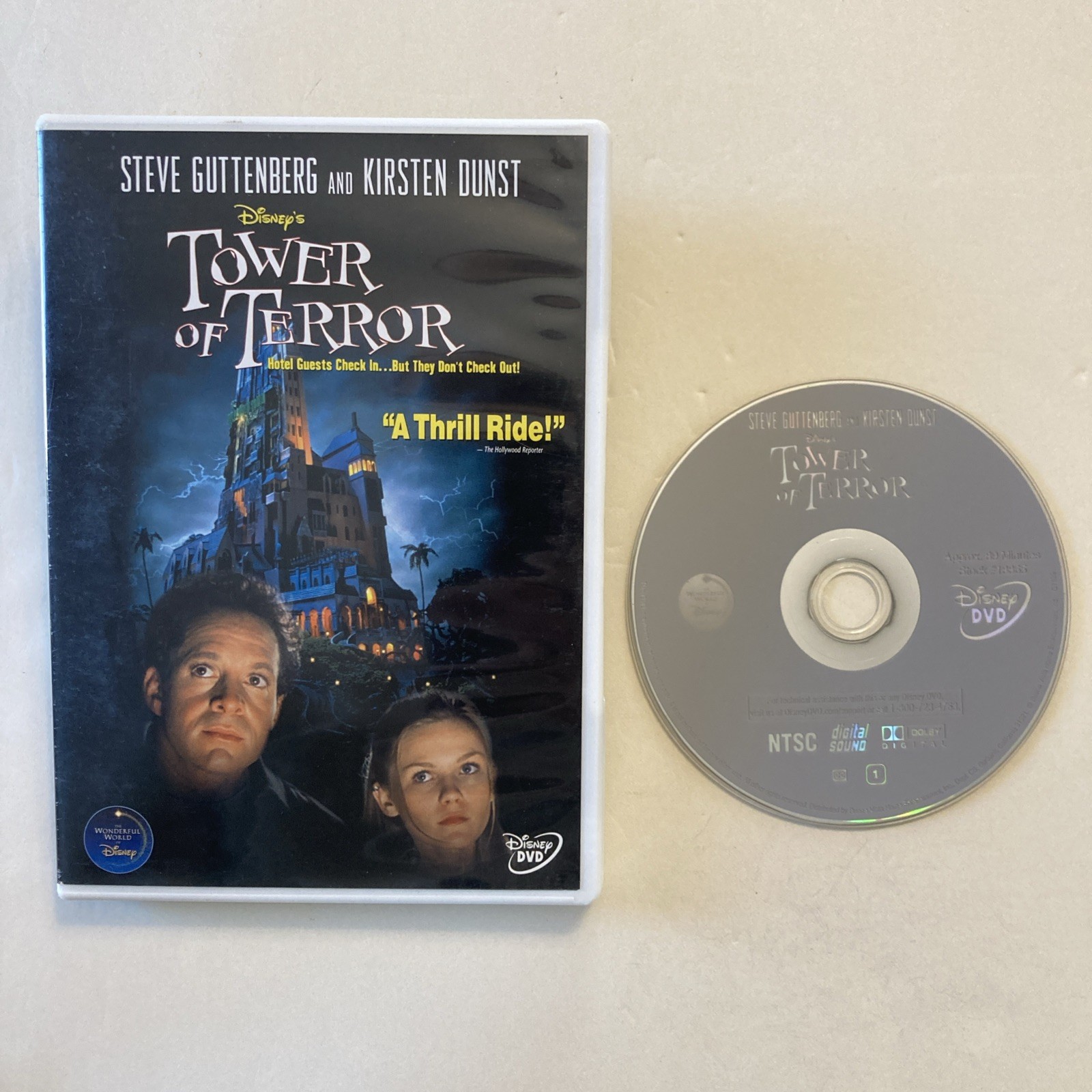 Disney's Tower of Terror DVD Steve Guttenberg Kirsten Dunst NTSC Region 1 Disney's Tower of Terror DVD Steve Guttenberg Kirsten Dunst NTSC Region 1