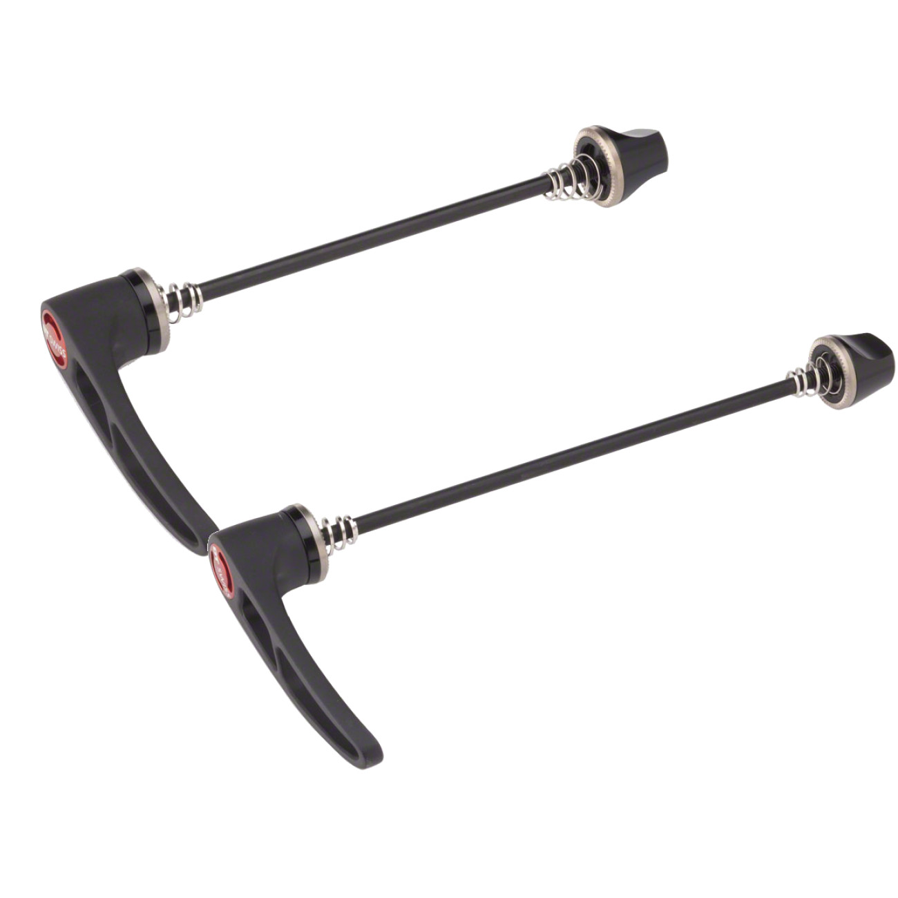 DT Swiss RWS MTB Quick Release Skewers Pair 100mm Front & 135mm Rear Steel &