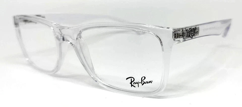 Ray-Ban RX7027I 2001 Transparent Clear Optical Eyeglasses Frames 54-18-140 Ray-Ban RX7027I 2001 Transparent Clear Optical Eyeglasses Frames 54-18-140