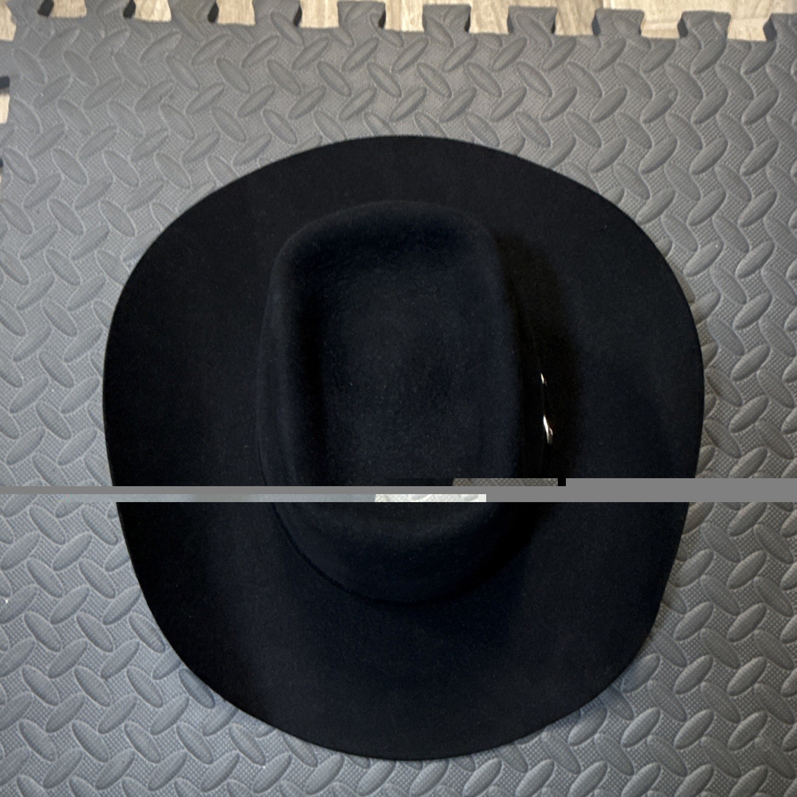 Resistol Black Western Felt Cowboy Hat 7 1/2 Made in Texas USA Resistol Black Western Felt Cowboy Hat 7 1/2 Made in Texas USA
