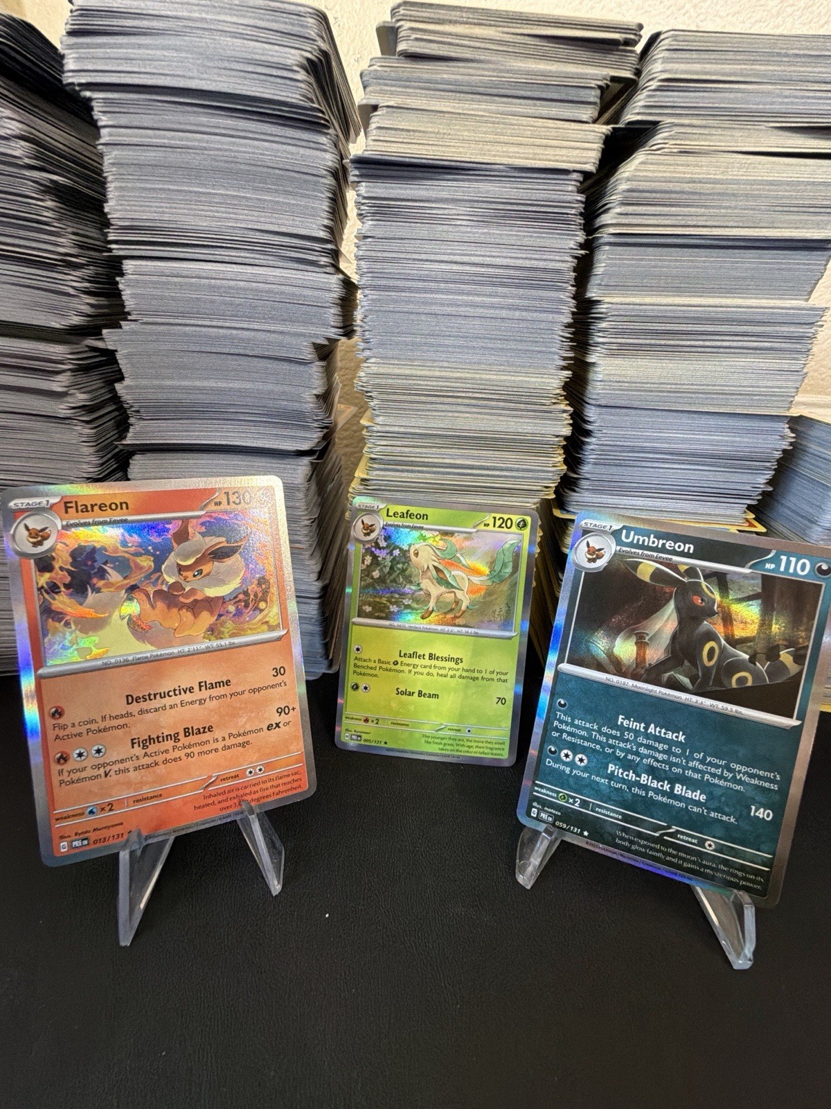 200 Pokémon Holo & Reverse Holo Cards Lot | Huge Bulk Bundle | No Energy