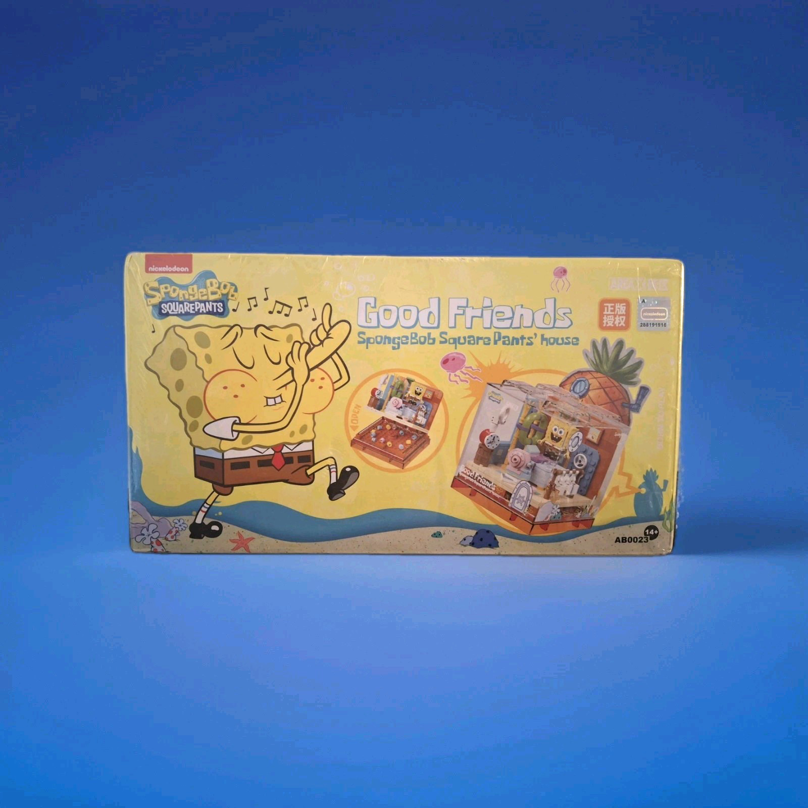 AREA-X Good Friends SpongeBob SquarePants House Building Blocks - Ships From USA AREA-X Good Friends SpongeBob SquarePants House Building Blocks - Ships From USA