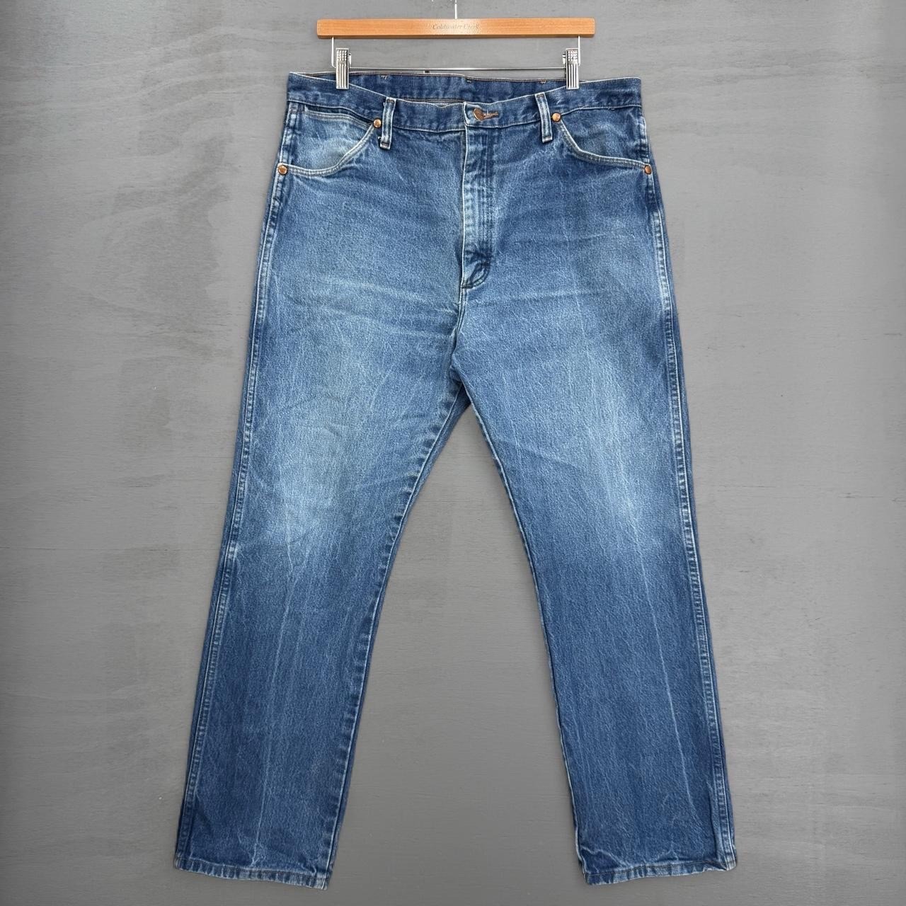 Vintage Wrangler Cowboy Cut Jeans Blue 13MWZ Original Fit Denim Pants 36 x 29