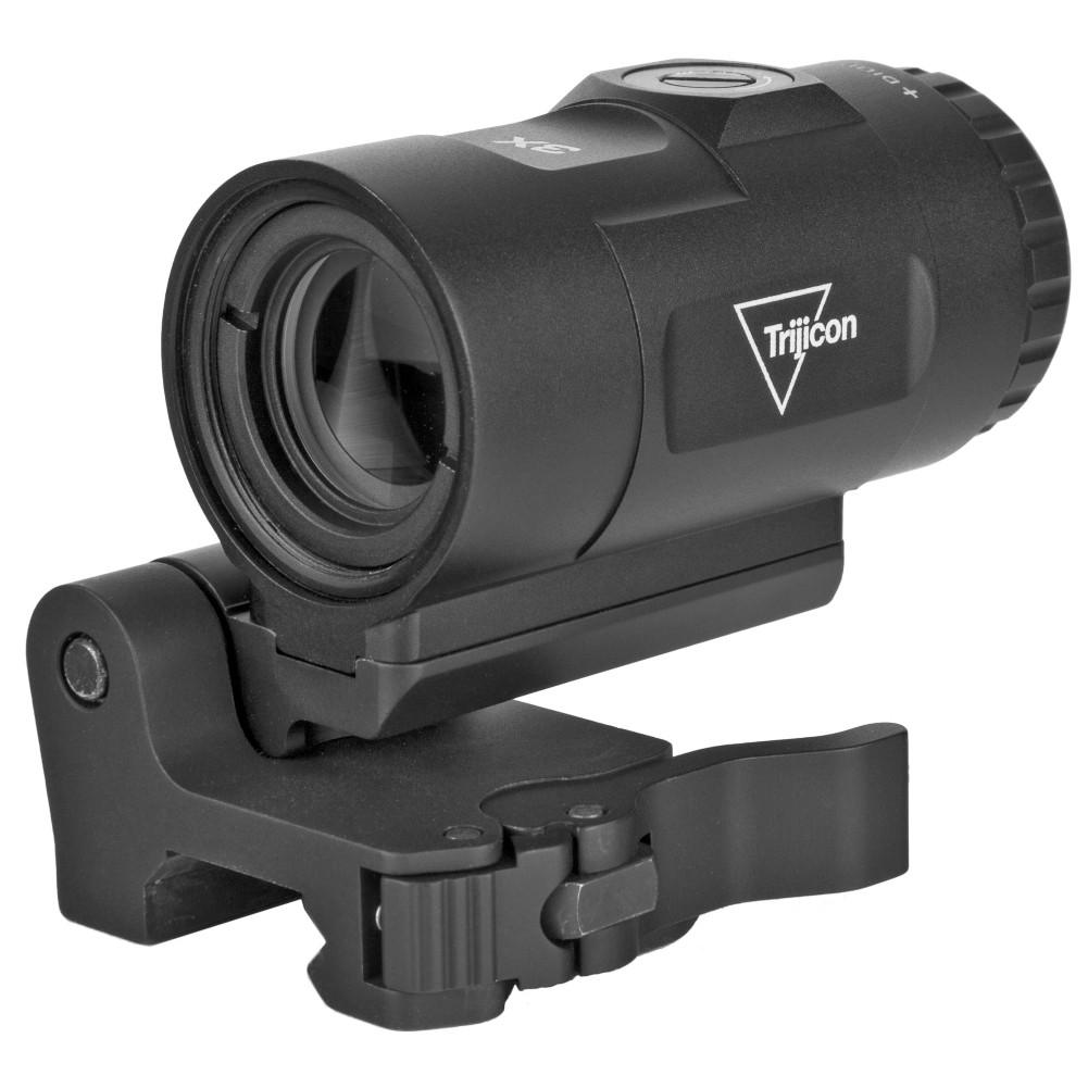 TRIJICON 3X Magnifier w/ Adjustable Height Quick Release, Flip to Side Mount