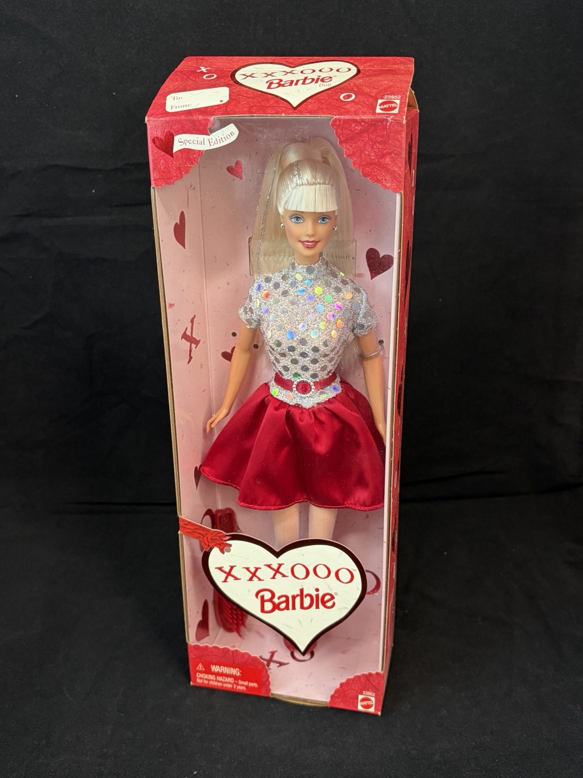 1999 Barbie XOXO Special Edition Valentine Doll NRFB Mattel 23952 1999 Barbie XOXO Special Edition Valentine Doll NRFB Mattel 23952
