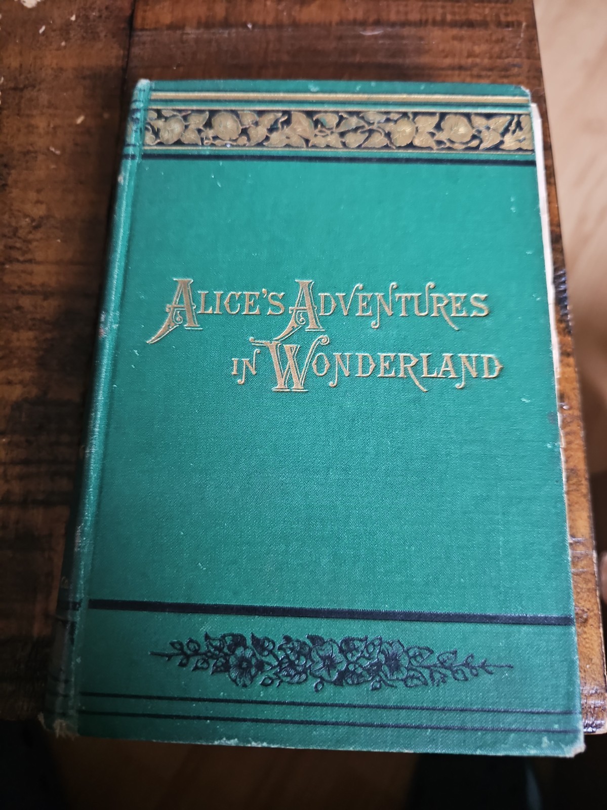 1885, ALICE\'S ADVENTURES IN WONDERLAND, by LEWIS CARROLL, JOHN TENNIEL 1885, ALICE\'S ADVENTURES IN WONDERLAND, by LEWIS CARROLL, JOHN TENNIEL
