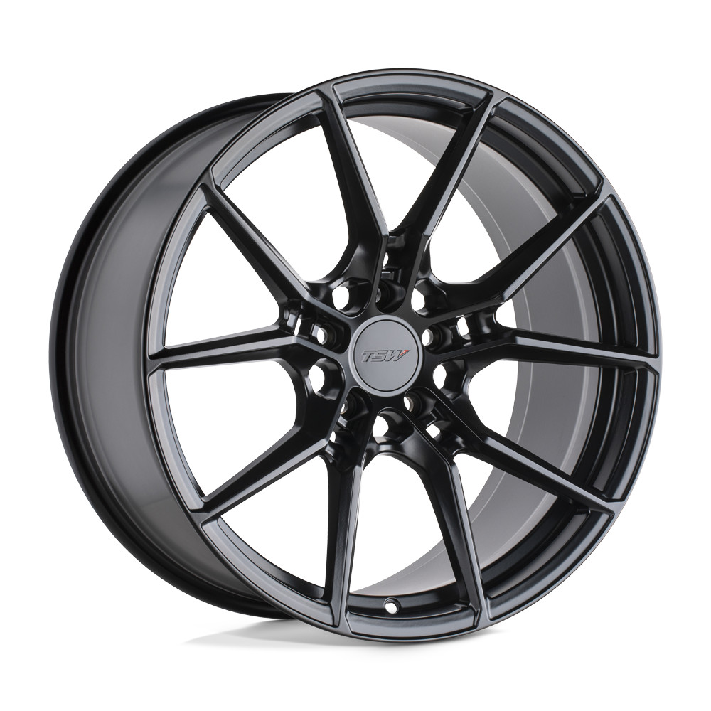 TSW Wheels NEPTUNE 19x8 5x4.5 35mm Satin Black 1980NPT355114B76