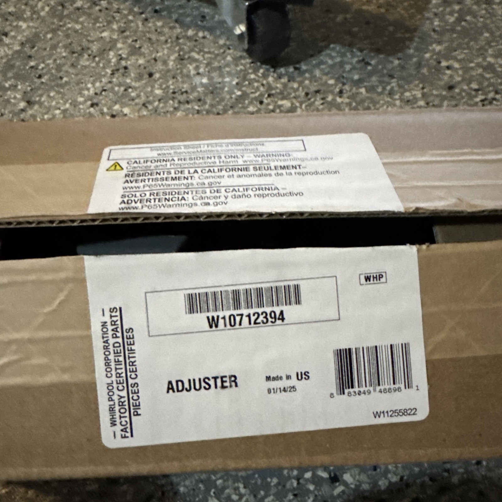 W10712394 Fits Whirlpool Adjuster KIT AP5956100 PS10064063 W10712394 Fits Whirlpool Adjuster KIT AP5956100 PS10064063