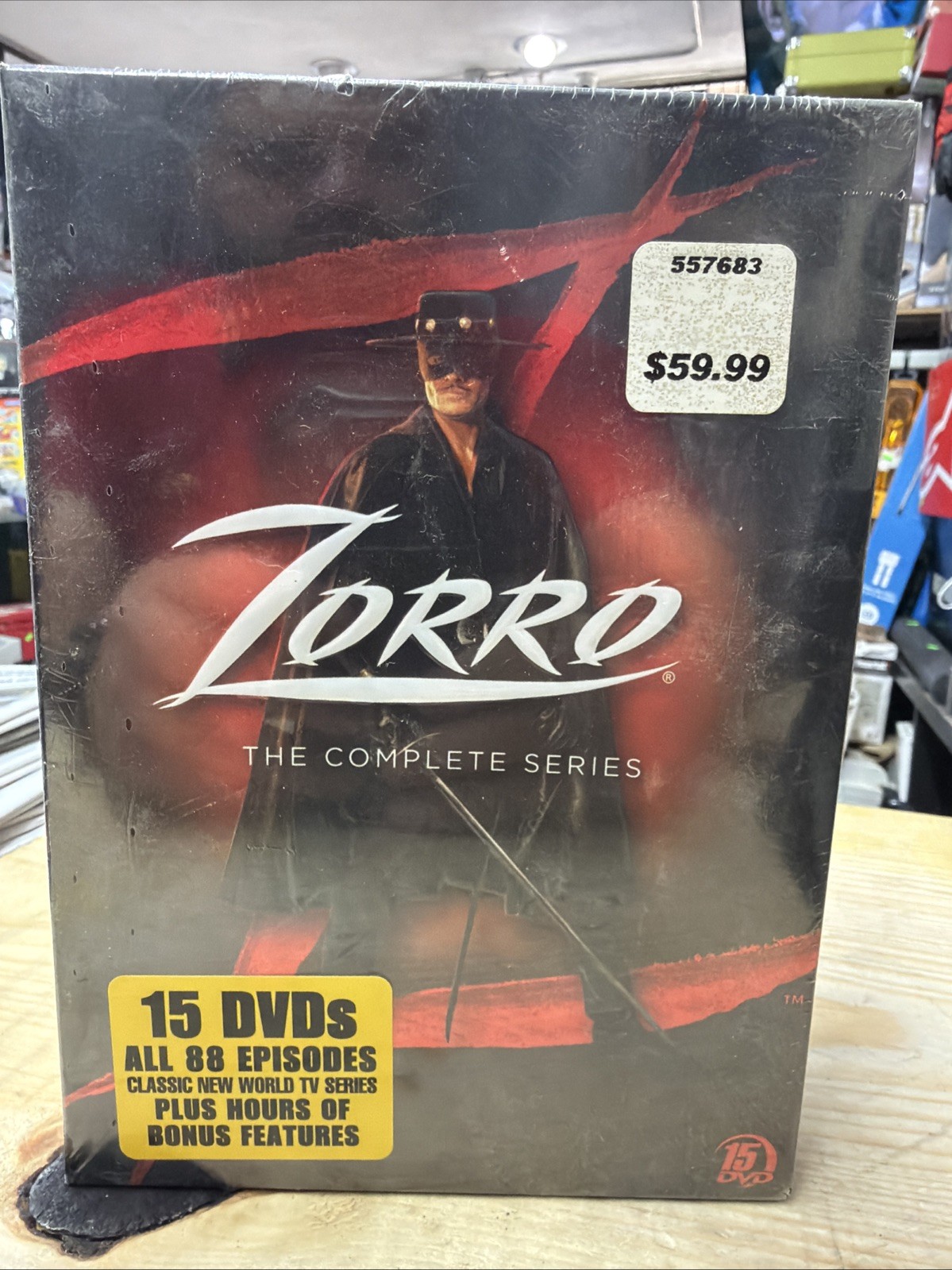*RARE* Zorro: the Complete Series (DVD) *SEALED*