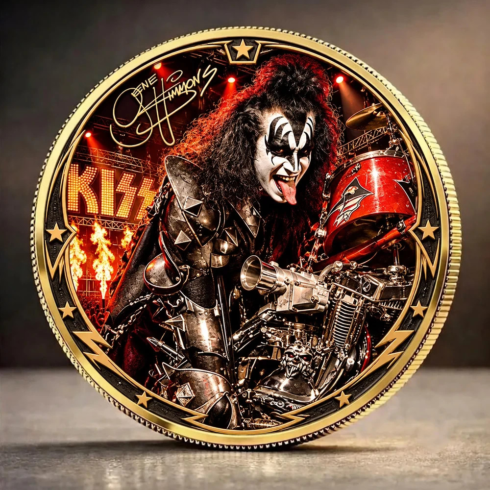 KISS x Gene Simmons Commemorative Coin KISS x Gene Simmons Commemorative Coin