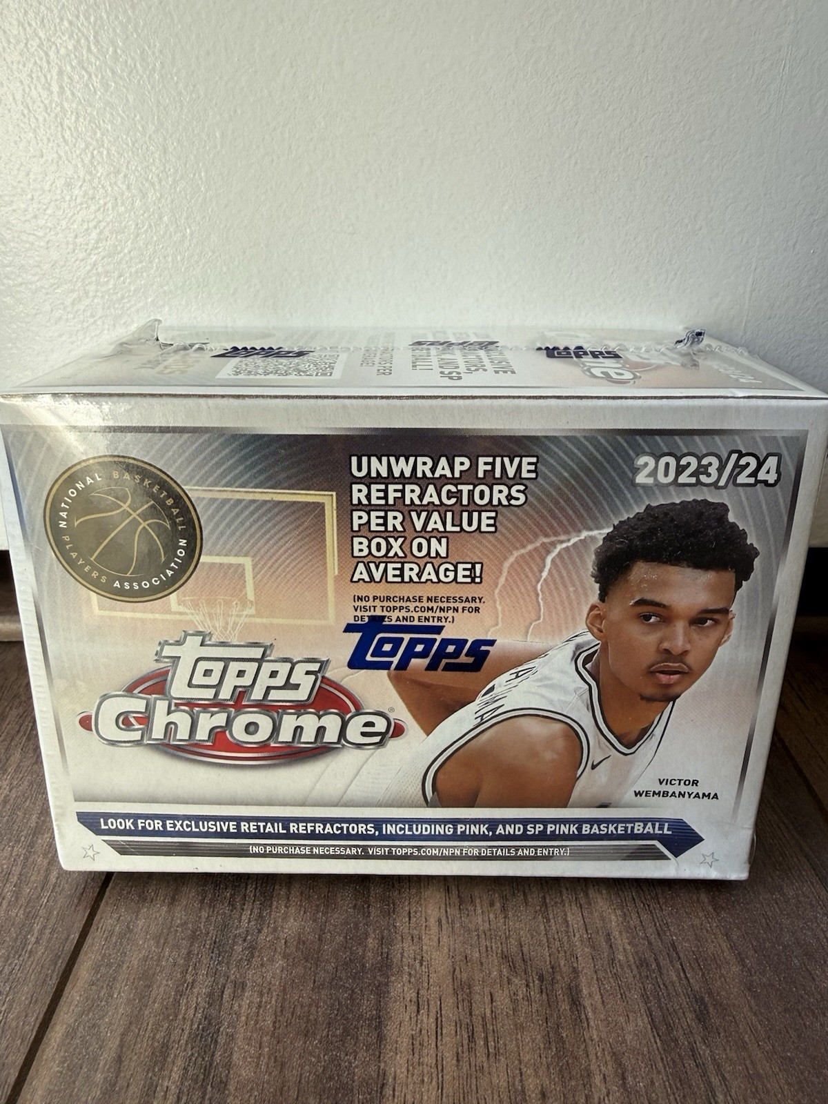 2023/2024 Topps Chrome Basketball Box-NEW 2023/2024 Topps Chrome Basketball Box-NEW
