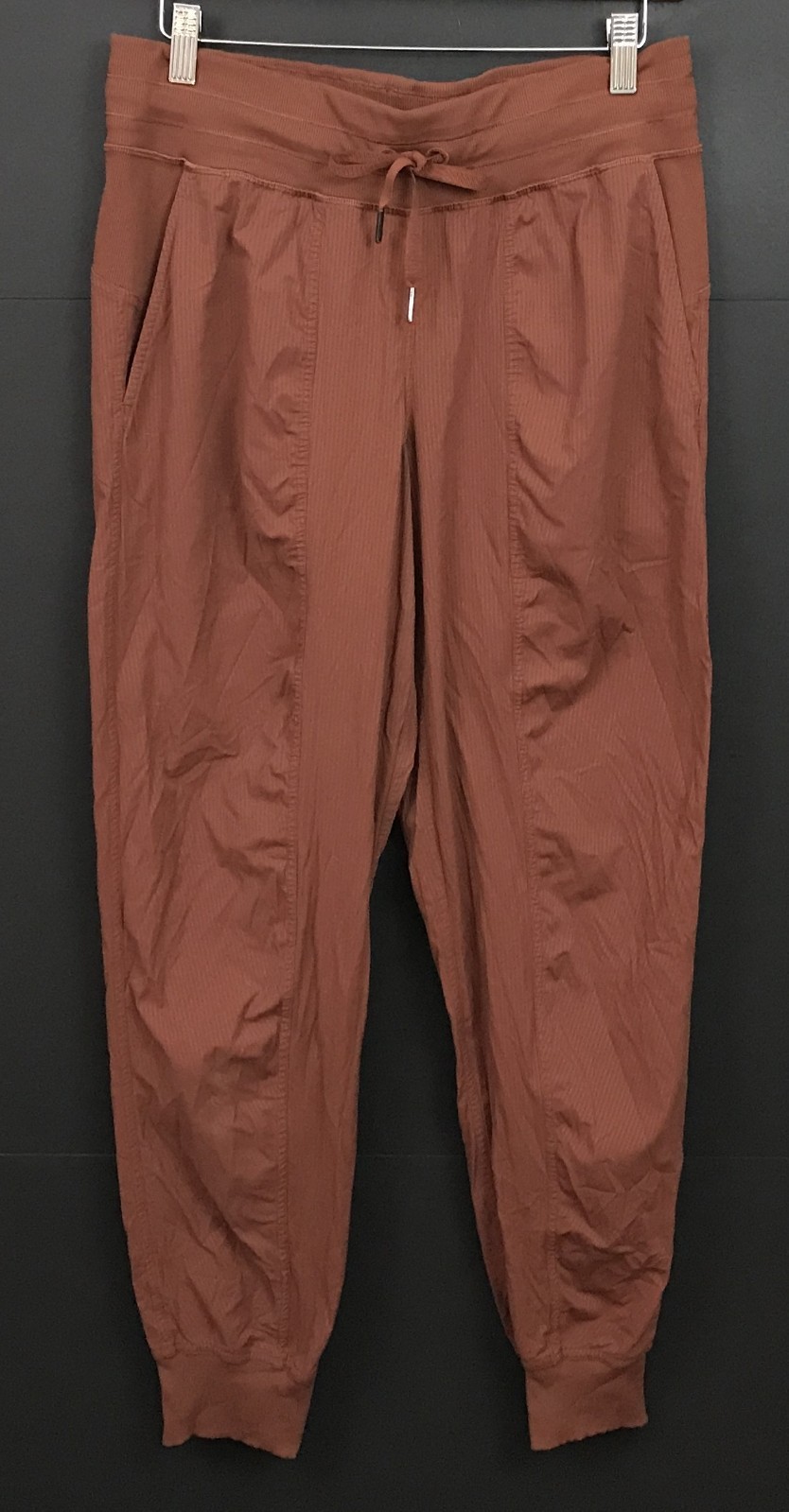 Lululemon Dance Studio Jogger Pants Dark Terracotta Brown W5BPJS Size 8