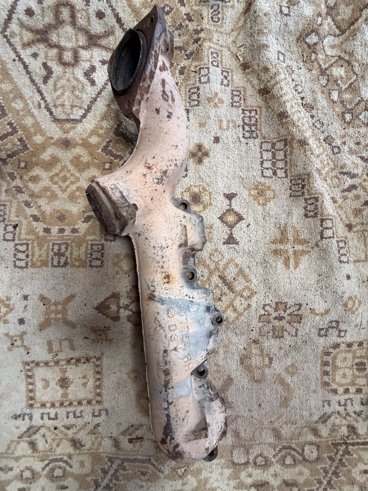 Vintage 1973 Ford Right Passenger Side Exhaust Manifold OEM D3 Vintage 1973 Ford Right Passenger Side Exhaust Manifold OEM D3