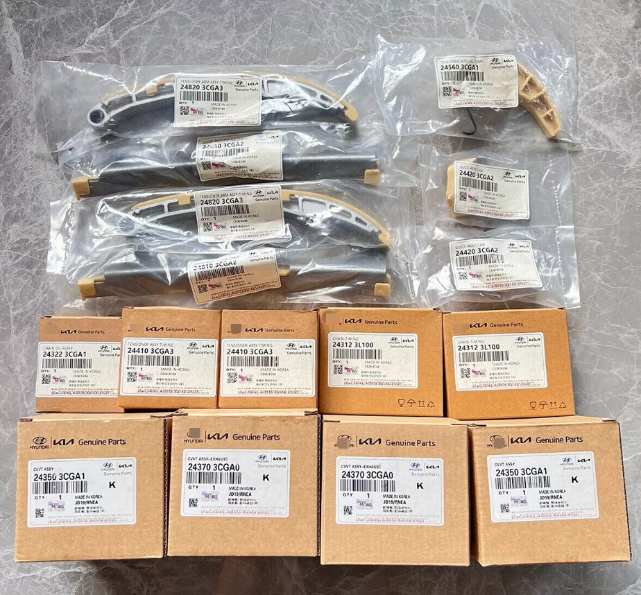 GENUINE OEM Engine Timing Chain Kit For Santa Fe Sorento Azera Genesis 3.3L 3.8L GENUINE OEM Engine Timing Chain Kit For Santa Fe Sorento Azera Genesis 3.3L 3.8L