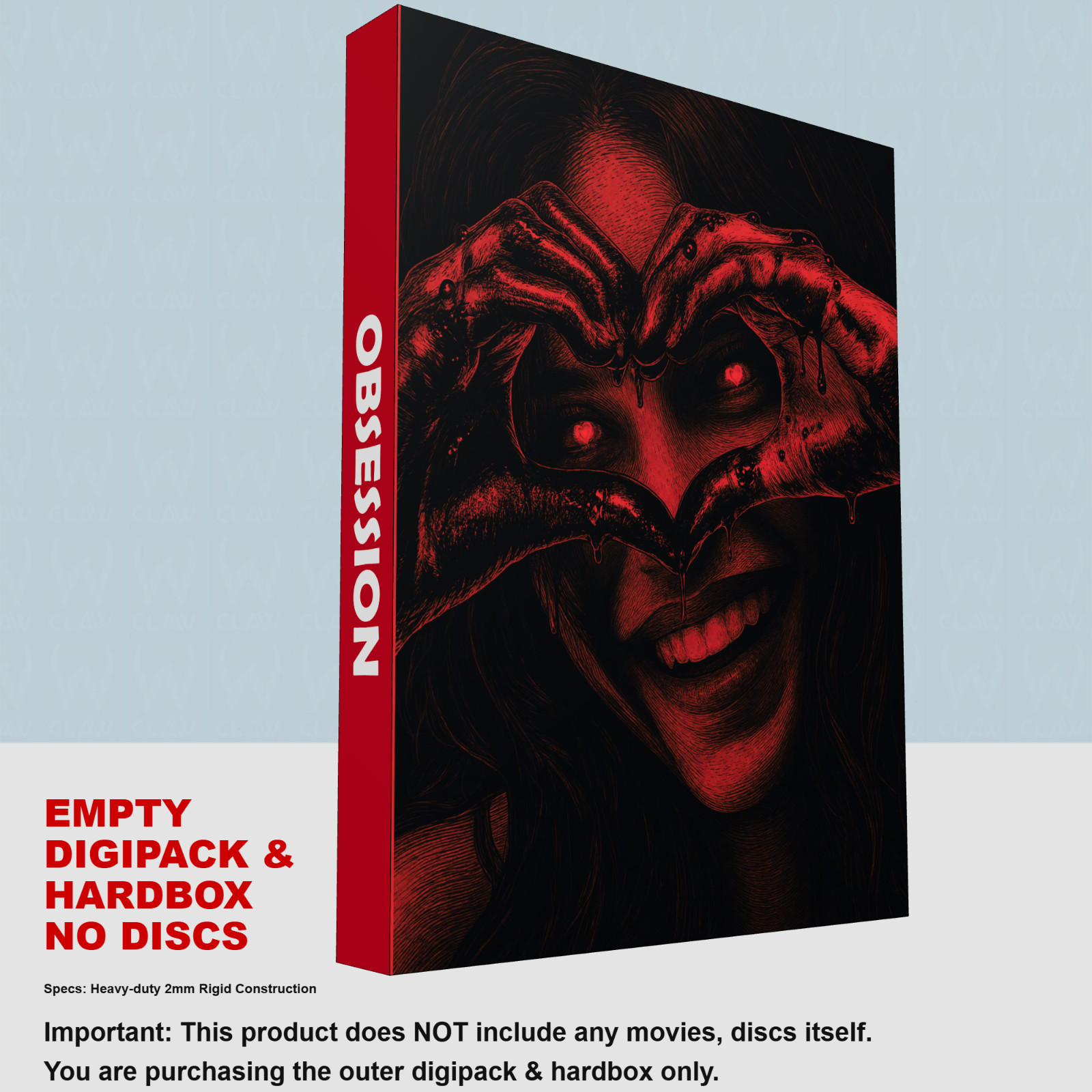 Obsession Digipack & Hardbox (No Movies) Obsession Digipack & Hardbox (No Movies)