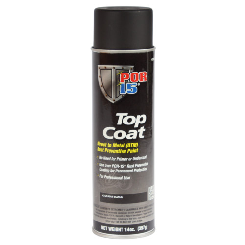 Por-15 45918 Top Coat Chassis Black 14 oz. Aerosol Spray Can Por-15 45918 Top Coat Chassis Black 14 oz. Aerosol Spray Can