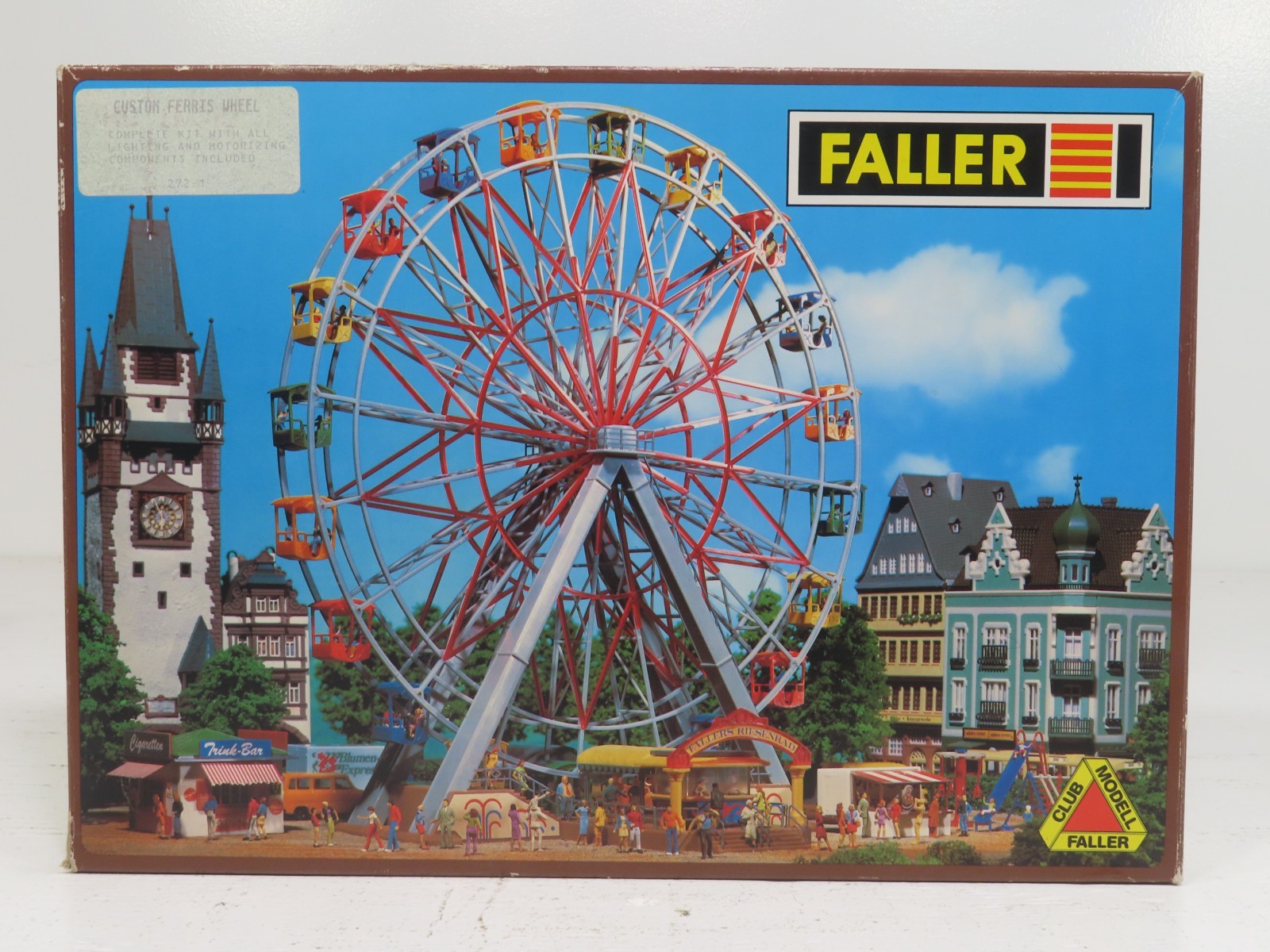 Faller 272-1 B-310 HO Custom Ferris Wheel Kit w/Lights & Motor NIB
