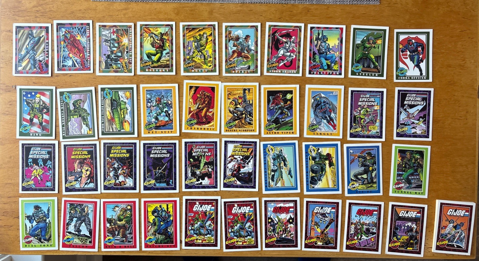 1991 Impel Hasbro G.I.JOE Trading Card Large Lot 49 Cards 1991 Impel Hasbro G.I.JOE Trading Card Large Lot 49 Cards