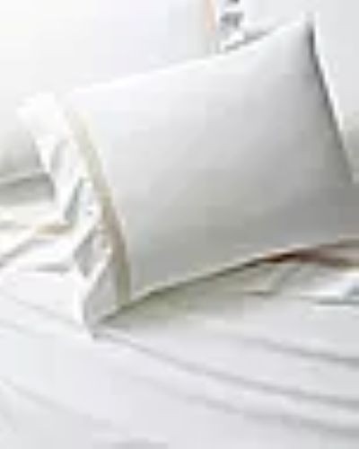 Serena and Lily Border Frame Sateen Sheets in Sand - King Serena and Lily Border Frame Sateen Sheets in Sand - King