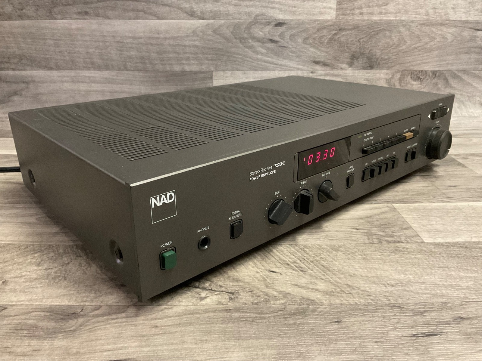 NAD Electronics 7225PE Stereo Receiver Power Envelope - Vintage / Working