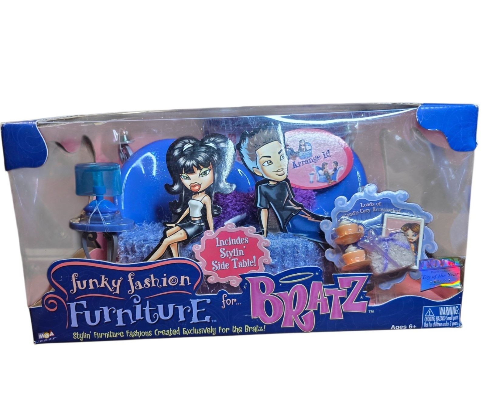 2003 Bratz Funky Fashion Furniture Love Seat Style MGA 269052 New In Box Rare
