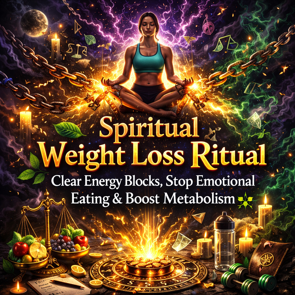 Spiritual Weight Loss Ritual – Clear Energy Blocks, Stop Emotional Eating & Boos