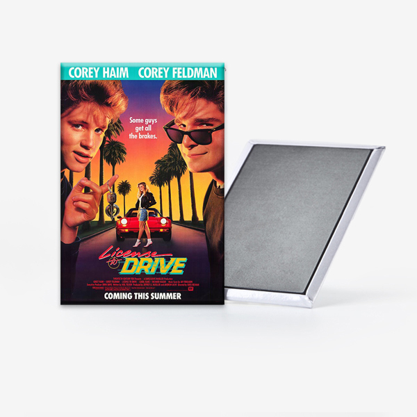License to Drive Movie Poster Refrigerator Magnet 2x3 Corey Haim Feldman License to Drive Movie Poster Refrigerator Magnet 2x3 Corey Haim Feldman
