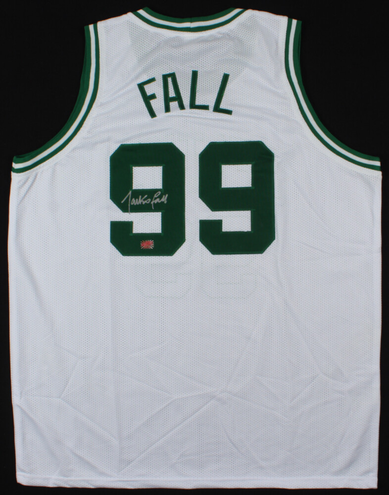 Tacko Fall Signed Boston Celtics Jersey (YSMS COA) 7 ft 7in Tallest Ever in NBA Tacko Fall Signed Boston Celtics Jersey (YSMS COA) 7 ft 7in Tallest Ever in NBA