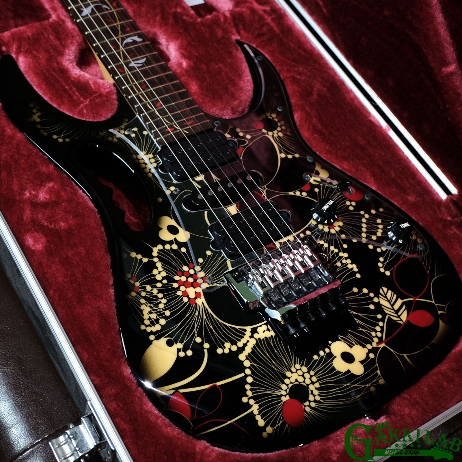 Ibanez JEM77 FP2 Floral Pattern 2 Steve Vai Signature 2013 [3.29 kg] From JAPAN